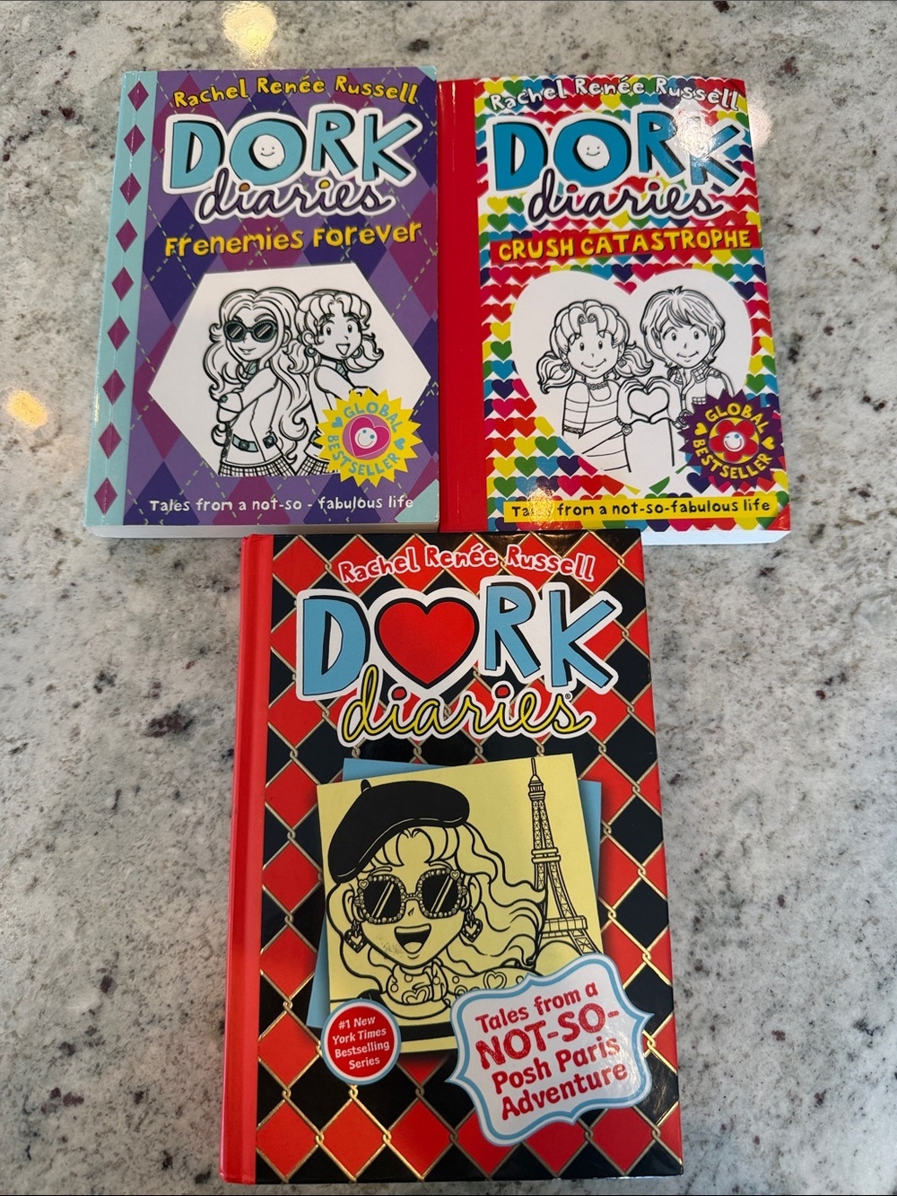 Dork Diaries Kids Book - Set of 3 - Picture 1 of 6